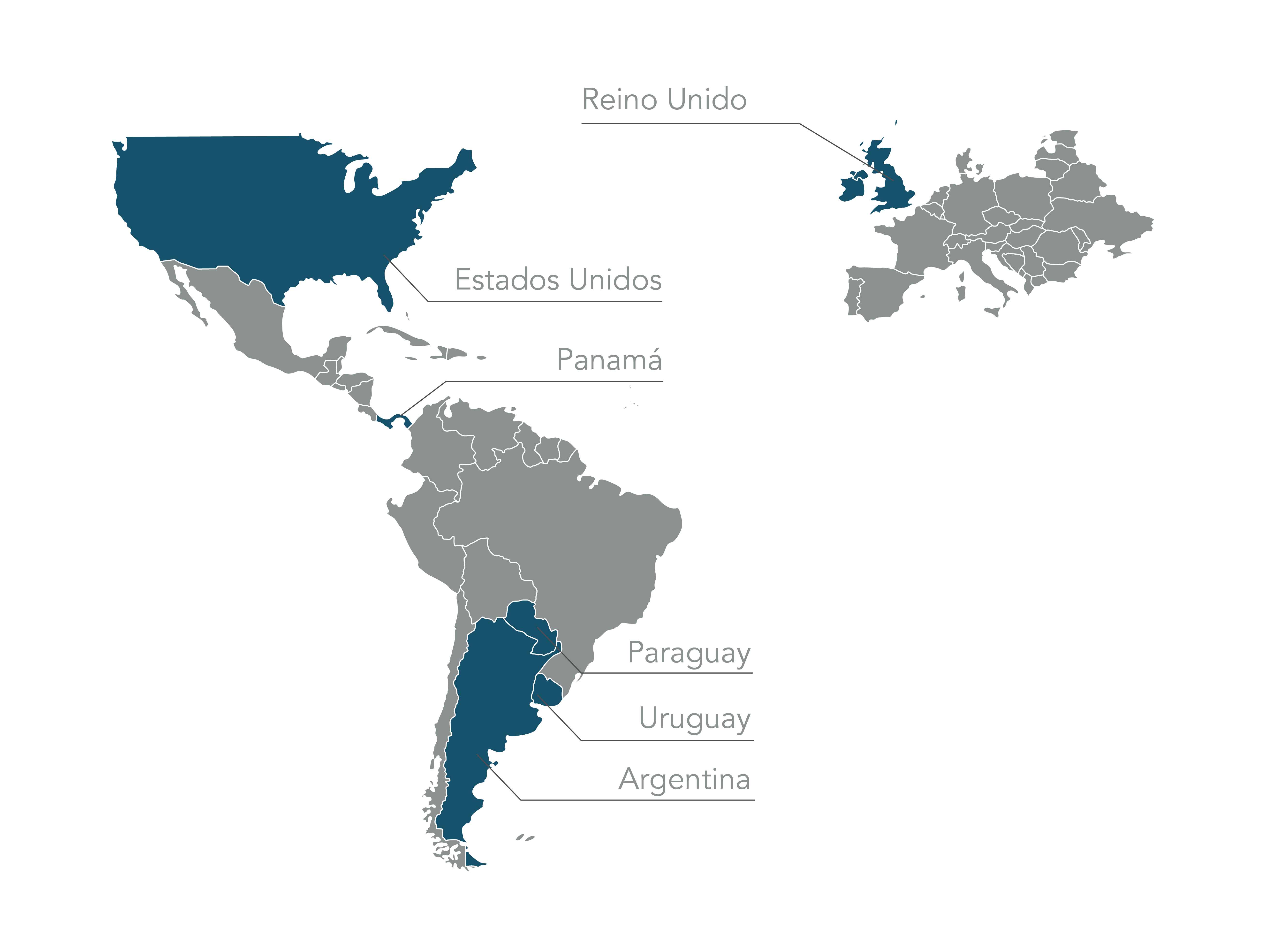mapa con locaciones